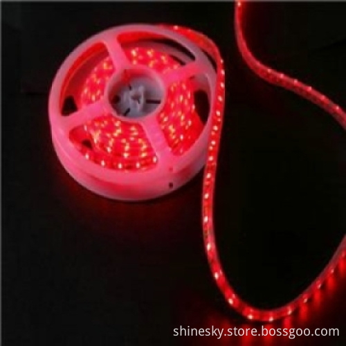 Red Glue Waterproof 30pcs/m LED Strip 5050